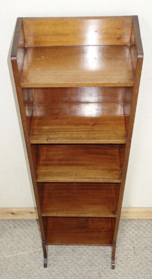 LIBERTY OF LONDON OPEN MAHOGANY BOOKCASE - ADDITIONAL PHOTO 1