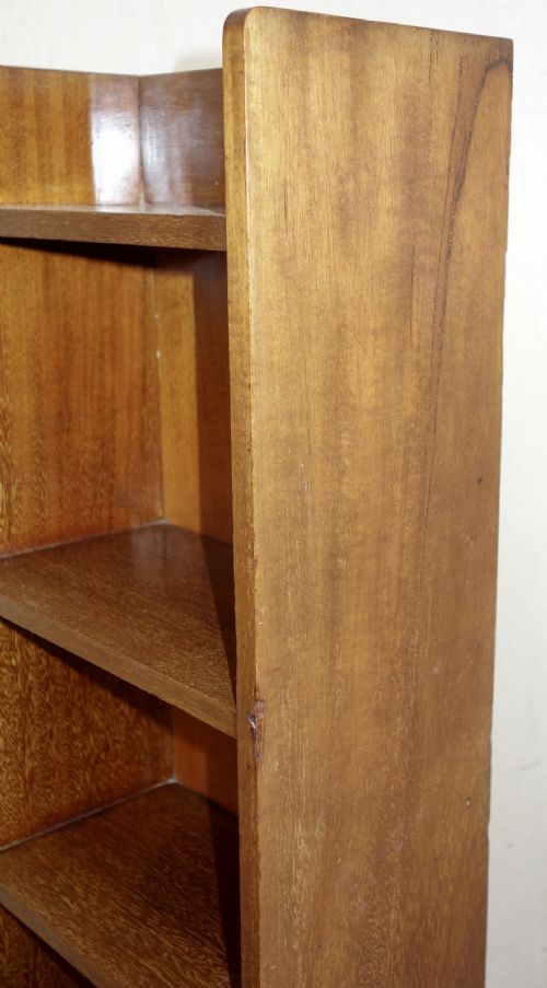 LIBERTY OF LONDON OPEN MAHOGANY BOOKCASE - ADDITIONAL PHOTO 4