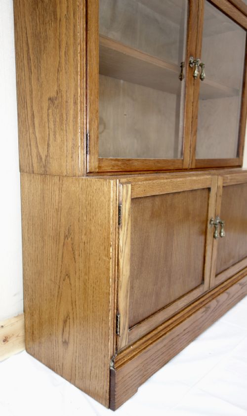 STACKING DISPLAY OAK BOOKCASE - ADDITIONAL PHOTO 4