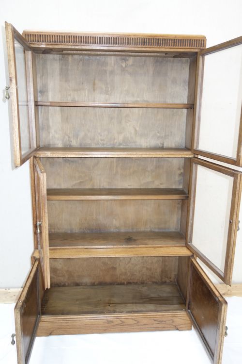 STACKING DISPLAY OAK BOOKCASE - ADDITIONAL PHOTO 6