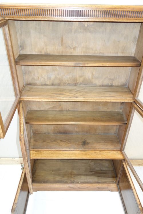 STACKING DISPLAY OAK BOOKCASE - ADDITIONAL PHOTO 7