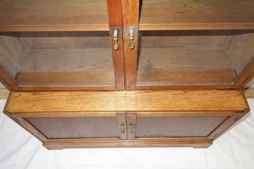 STACKING DISPLAY OAK BOOKCASE - ADDITIONAL PHOTO 8