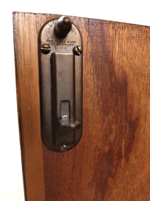 DIMINUTIVE ANTIQUE EDWARDIAN MAHOGANY DOUBLE WARDROBE TALLBOY COMPACTUM - ADDITIONAL PHOTO 11