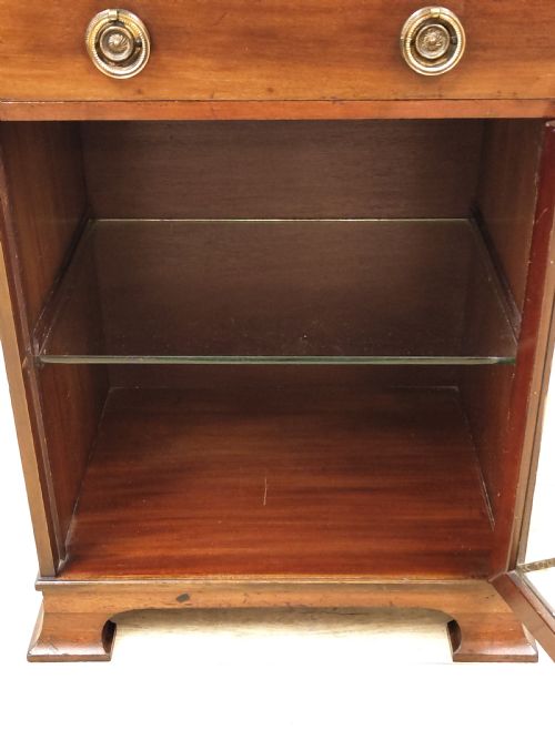 SUPERB QUALITY ANTIQUE EDWARDIAN GLAZED SIDEBOARD CABINET - ADDITIONAL PHOTO 10