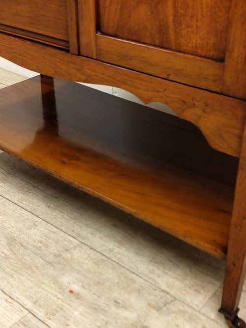 ANTIQUE EDWARDIAN SOLID WALNUT MUSIC SHEET MULTI DRAWER CABINET - ADDITIONAL PHOTO 4