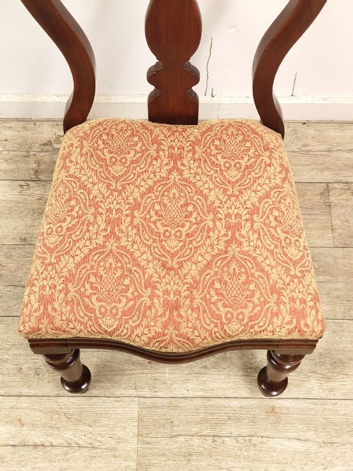 ANTIQUE VICTORIAN MAHOGANY EXTENDING DINING TABLE AND 8 DINING CHAIRS - ADDITIONAL PHOTO 7