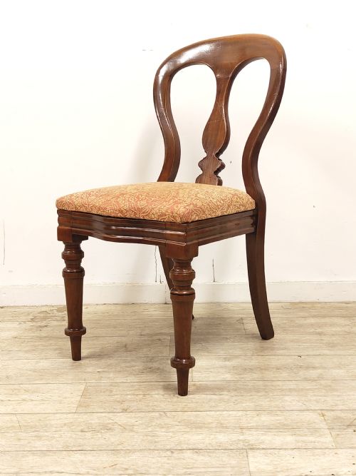 ANTIQUE VICTORIAN MAHOGANY EXTENDING DINING TABLE AND 8 DINING CHAIRS - ADDITIONAL PHOTO 11