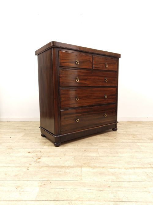 antique victorian scumbled pine chests of drawers - CATEGORY: ANTIQUE CHEST OF DRAWERS - DATED VICTORIAN