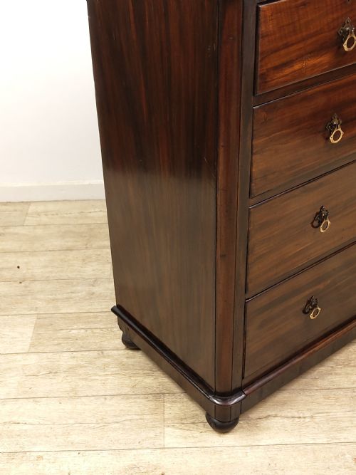 ANTIQUE VICTORIAN SCUMBLED PINE CHESTS OF DRAWERS - ADDITIONAL PHOTO 12