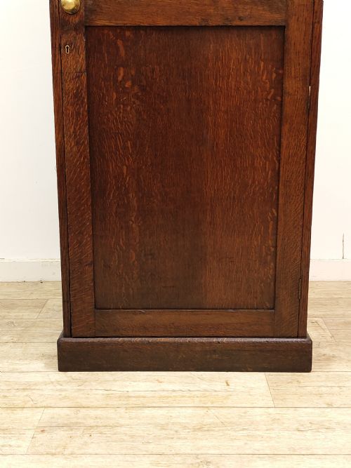 ANTIQUE EARLY 20TH CENTURY SOLID OAK SCHOOL CUPBOARD FROM AMPLEFORTH COLLEGE YORKSHIRE - ADDITIONAL PHOTO 2