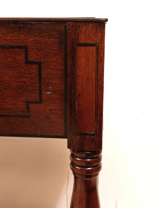 ANTIQUE GEORGIAN SOLID MAHOGANY DOUBLE HIS HERS WASH STAND - ADDITIONAL PHOTO 6