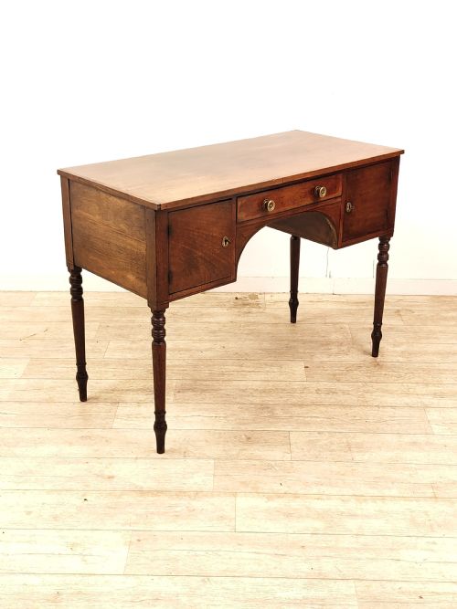 antique georgian regency solid mahogany hall side table - CATEGORY: ANTIQUE TABLES - DATED REGENCY