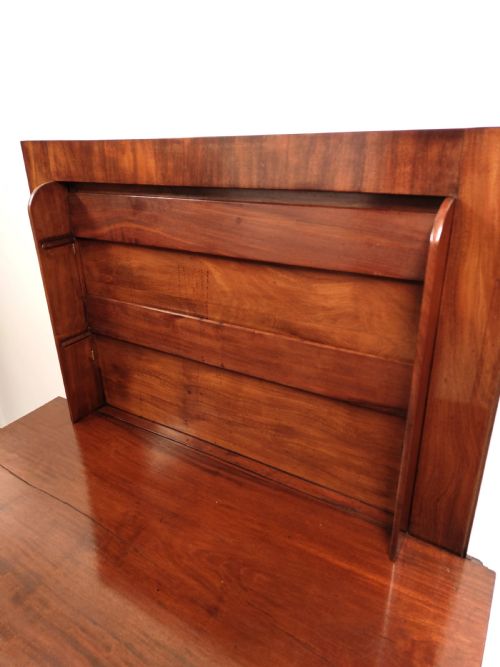 ANTIQUE EARLY 19TH CENTURY FRENCH MAHOGANY BUFFET DRINKS SIDEBOARD - ADDITIONAL PHOTO 2