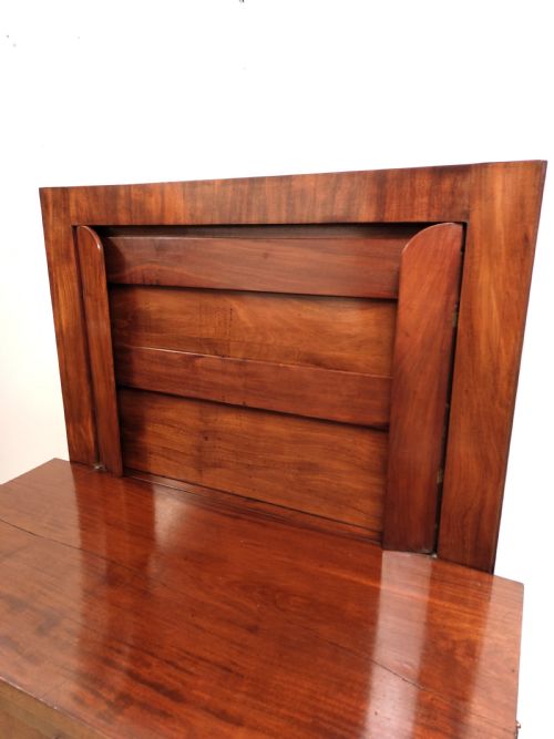 ANTIQUE EARLY 19TH CENTURY FRENCH MAHOGANY BUFFET DRINKS SIDEBOARD - ADDITIONAL PHOTO 3