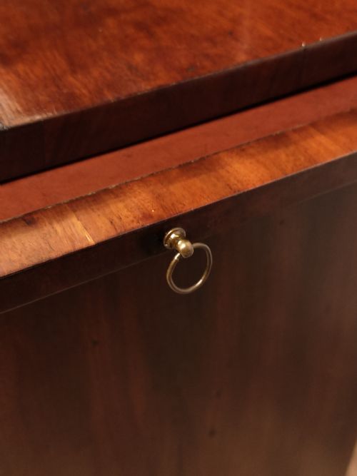 ANTIQUE EARLY 19TH CENTURY FRENCH MAHOGANY BUFFET DRINKS SIDEBOARD - ADDITIONAL PHOTO 6