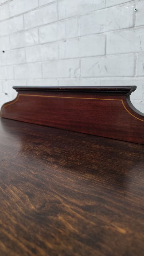 ANTIQUE EDWARDIAN MAHOGANY ASTRAGAL GLAZED CABINET - ADDITIONAL PHOTO 1