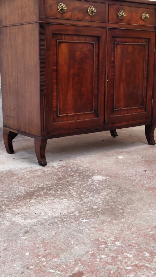 ANTIQUE REGENCY MAHOGANY CHIFFONIER SIDEBOARD - ADDITIONAL PHOTO 3