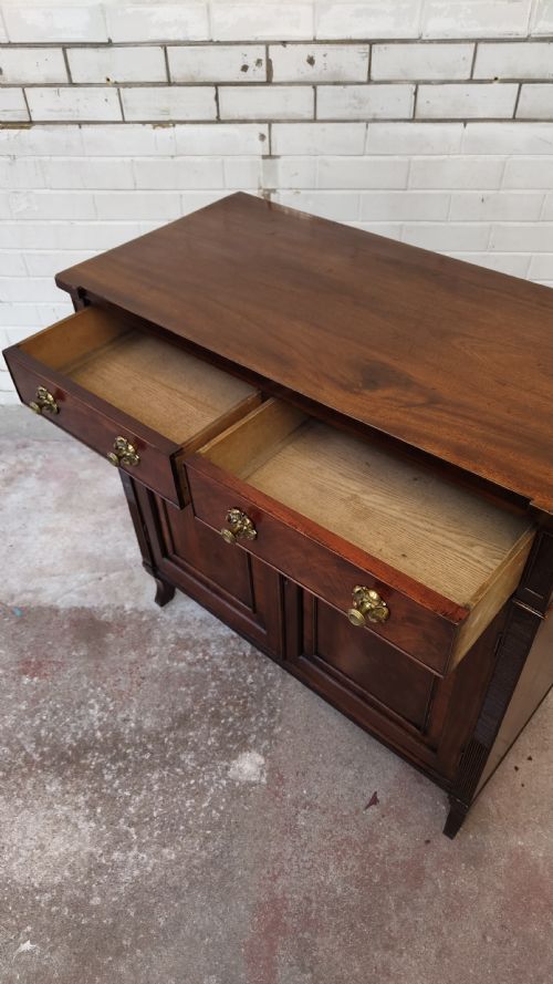 ANTIQUE REGENCY MAHOGANY CHIFFONIER SIDEBOARD - ADDITIONAL PHOTO 6