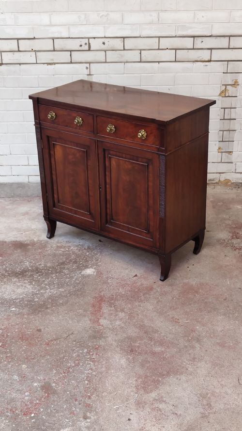 ANTIQUE REGENCY MAHOGANY CHIFFONIER SIDEBOARD - ADDITIONAL PHOTO 7