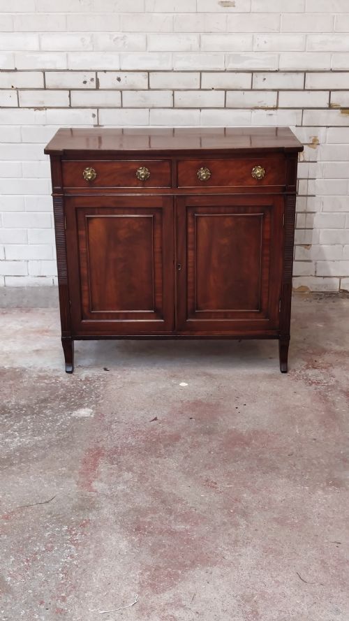 ANTIQUE REGENCY MAHOGANY CHIFFONIER SIDEBOARD - ADDITIONAL PHOTO 8