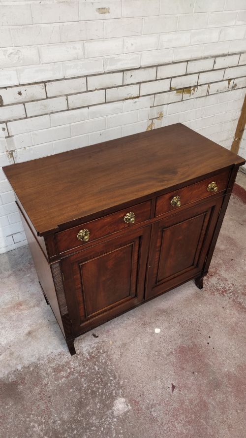 ANTIQUE REGENCY MAHOGANY CHIFFONIER SIDEBOARD - ADDITIONAL PHOTO 11