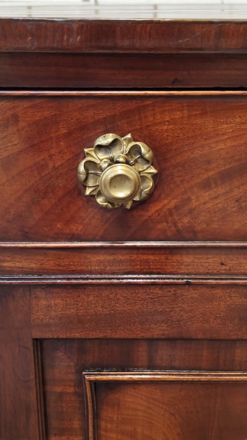 ANTIQUE REGENCY MAHOGANY CHIFFONIER SIDEBOARD - ADDITIONAL PHOTO 13