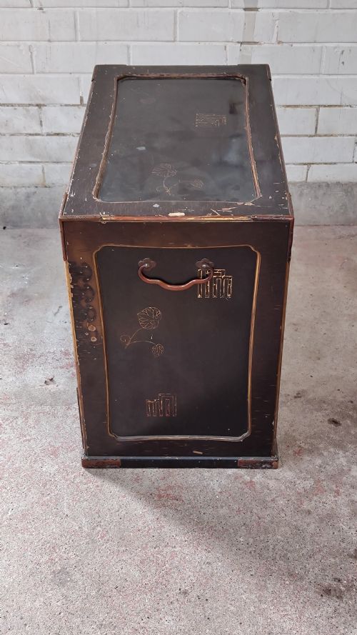 ANTIQUE MEJI PERIOD JAPANESE LACQUERED MULTI DRAWER CABINET - ADDITIONAL PHOTO 8