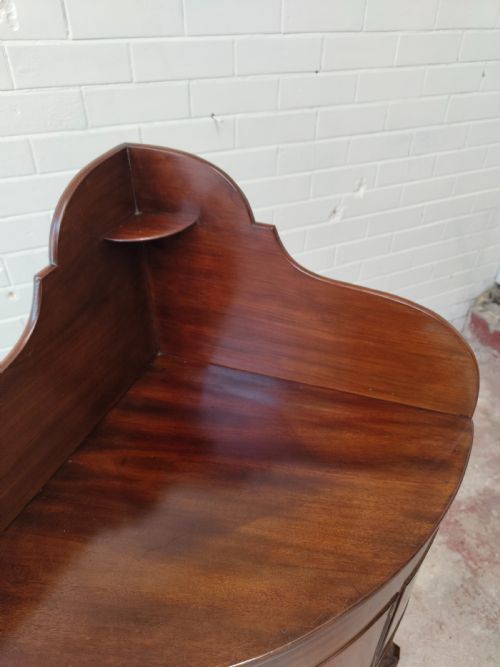 ANTIQUE GEORGIAN REGENCY SOLID MAHOGANY CORNER CUPBOARD STAND - ADDITIONAL PHOTO 12