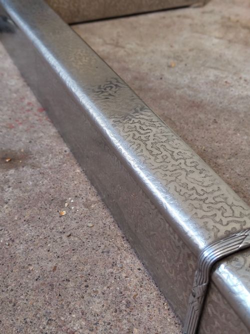 ANTIQUE ART DECO EXTENDABLE CHROMED LEATHER BOX FIRE SEAT FENDER - ADDITIONAL PHOTO 14