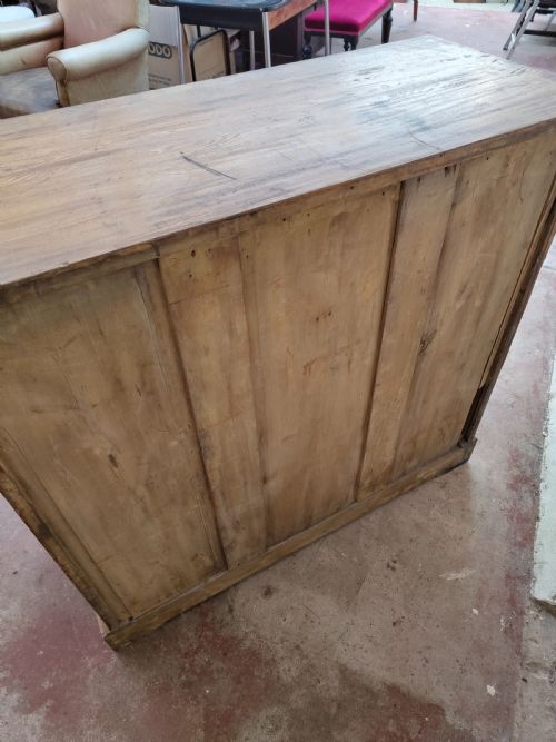 ANTIQUE VICTORIAN AESTHETIC MOVEMENT COUNTRY HOUSE ASH EBONY STRUNG CHEST OF DRAWERS - ADDITIONAL PHOTO 9