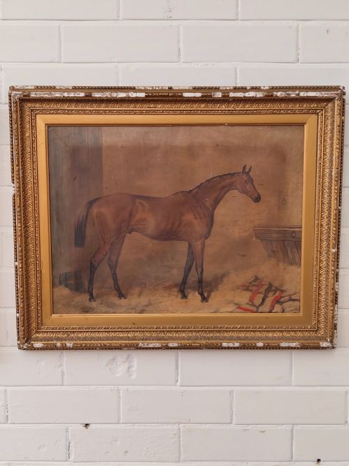 ANTIQUE SET OF THREE EARLY EDWARDIAN RACE HORSE EQUESTRIAN LITHOGRAPHS AFTER HARRY HALL - ADDITIONAL PHOTO 1