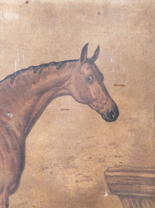 ANTIQUE SET OF THREE EARLY EDWARDIAN RACE HORSE EQUESTRIAN LITHOGRAPHS AFTER HARRY HALL - ADDITIONAL PHOTO 6
