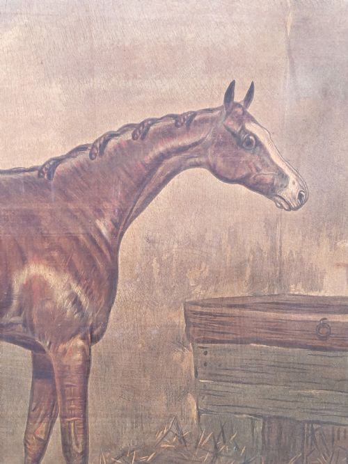 ANTIQUE SET OF THREE EARLY EDWARDIAN RACE HORSE EQUESTRIAN LITHOGRAPHS AFTER HARRY HALL - ADDITIONAL PHOTO 10
