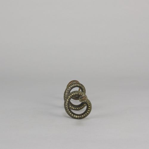 fig 4. An early 20th-century Viennese cold-painted bronze figure depicting a coiled snake with realistic scale detail.