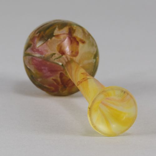EARLY 20TH CENTURY ART NOUVEAU CAMEO GLASS MONTBRECIA VASE BY DAUM FRRES - ADDITIONAL PHOTO 10