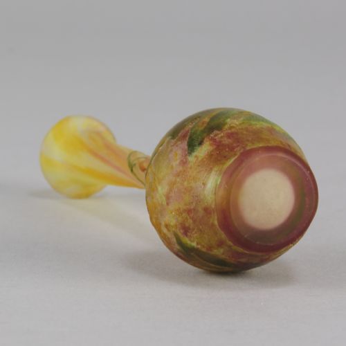 EARLY 20TH CENTURY ART NOUVEAU CAMEO GLASS MONTBRECIA VASE BY DAUM FRRES - ADDITIONAL PHOTO 11
