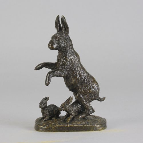 fig 1. Early 20th Century Animalier Bronze 
