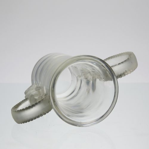 EARLY 20TH CENTURY ART DECO CLEAR GLASS THIBET VASE BY REN LALIQUE - ADDITIONAL PHOTO 9