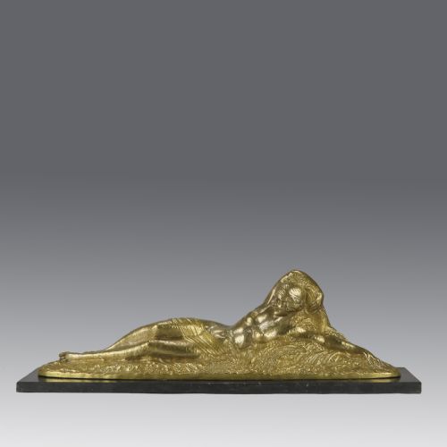 Early 20th Century Gilt Bronze Sculture Entitled "Été" by Demetre Chiparus