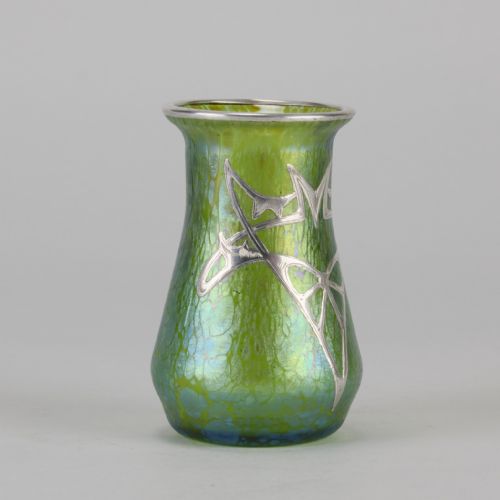 EARLY 20TH CENTURY SILVER SECESSIONIST VASE BY JOHANN LOETZ - ADDITIONAL PHOTO 2