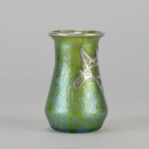 EARLY 20TH CENTURY SILVER SECESSIONIST VASE BY JOHANN LOETZ - ADDITIONAL PHOTO 3