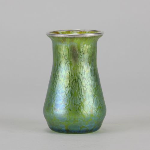 EARLY 20TH CENTURY SILVER SECESSIONIST VASE BY JOHANN LOETZ - ADDITIONAL PHOTO 4