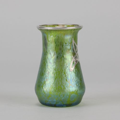 EARLY 20TH CENTURY SILVER SECESSIONIST VASE BY JOHANN LOETZ - ADDITIONAL PHOTO 5