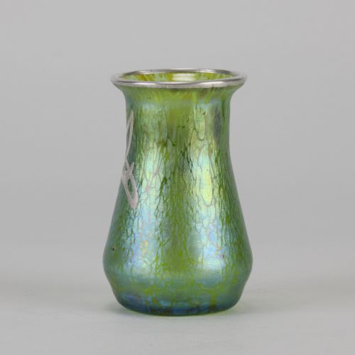 EARLY 20TH CENTURY SILVER SECESSIONIST VASE BY JOHANN LOETZ - ADDITIONAL PHOTO 6