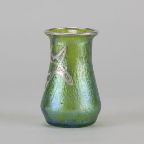 EARLY 20TH CENTURY SILVER SECESSIONIST VASE BY JOHANN LOETZ - ADDITIONAL PHOTO 7