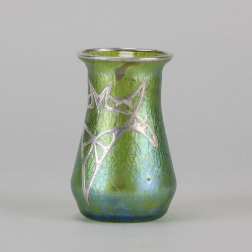 EARLY 20TH CENTURY SILVER SECESSIONIST VASE BY JOHANN LOETZ - ADDITIONAL PHOTO 8