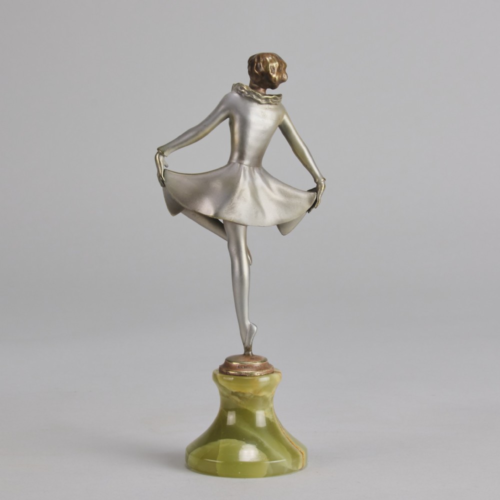 Early 20th Century Cold-Painted Bronze 