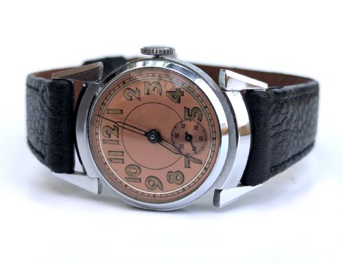 fig 1. Art Deco Ladies Wrist Watch , Newly Serviced, 1930's