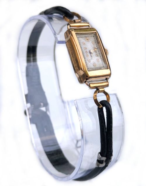ART DECO GOLD PLATED LADIES WATCH SERVICED C1928 - ADDITIONAL PHOTO 4