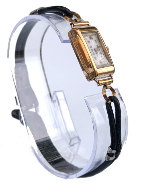 ART DECO GOLD PLATED LADIES WATCH SERVICED C1928 - ADDITIONAL PHOTO 5